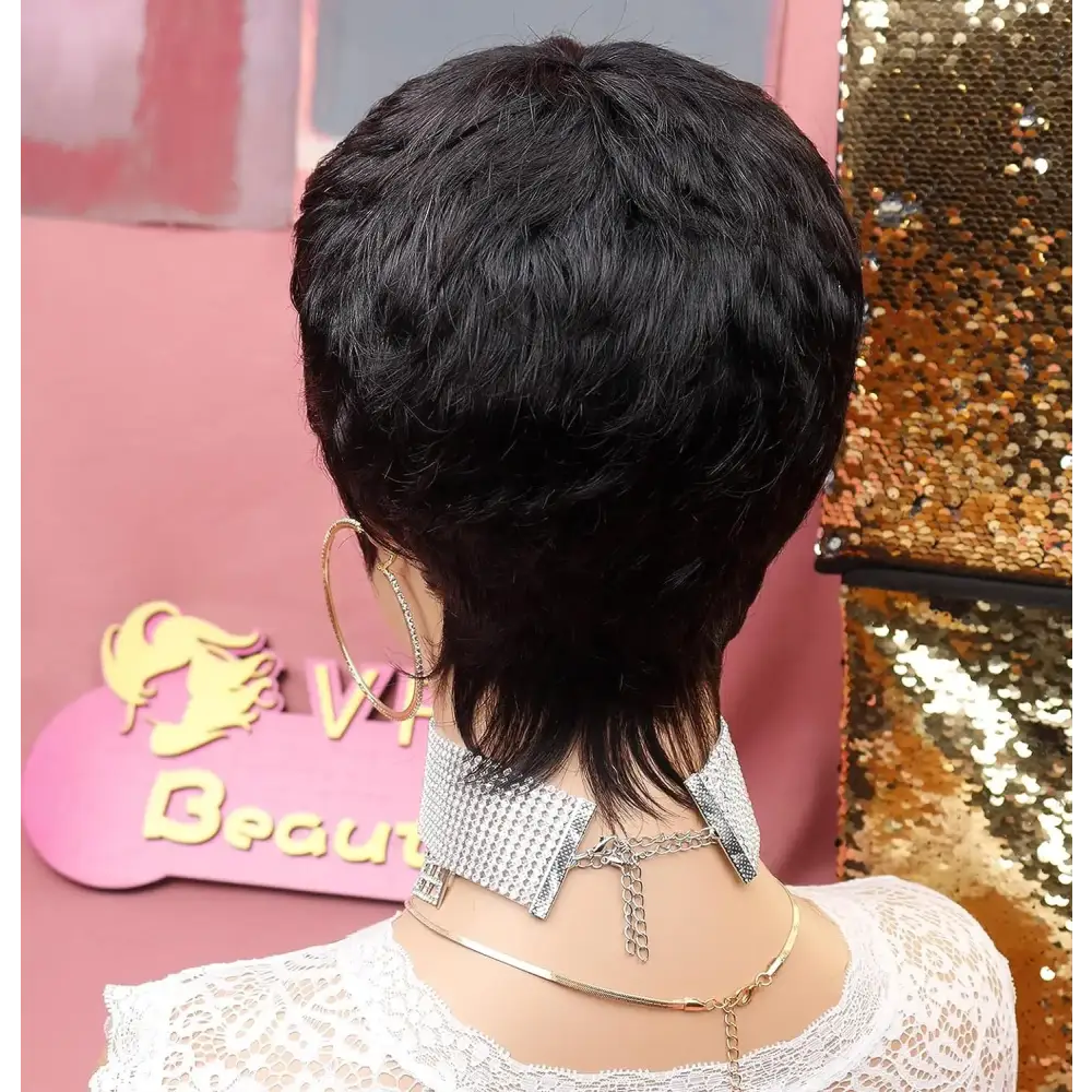 Embrace Your Style with Queen Afro’s Trendy Short Pixie Cuts - HY-220-1B / 1pc / 2INCHES