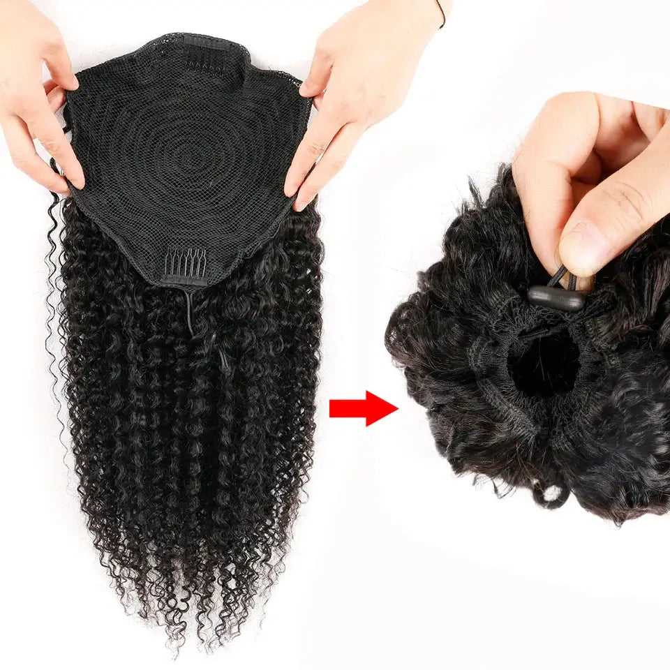 Empower Your Beauty with Aliballad Kinky Curly Drawstring Products