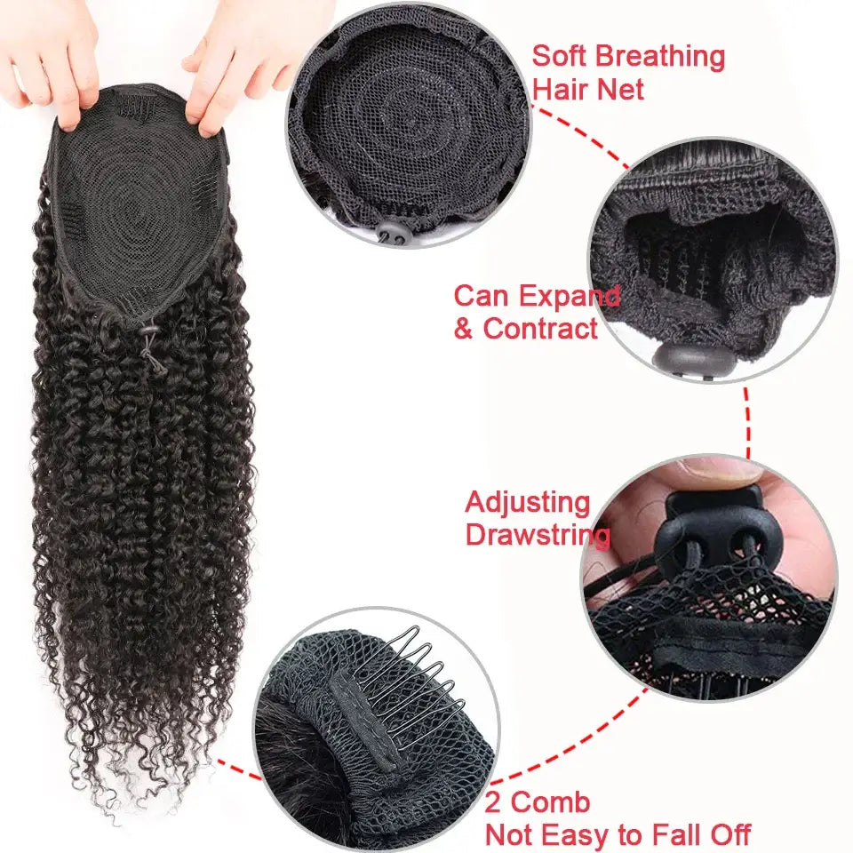 Empower Your Beauty with Aliballad Kinky Curly Drawstring Products