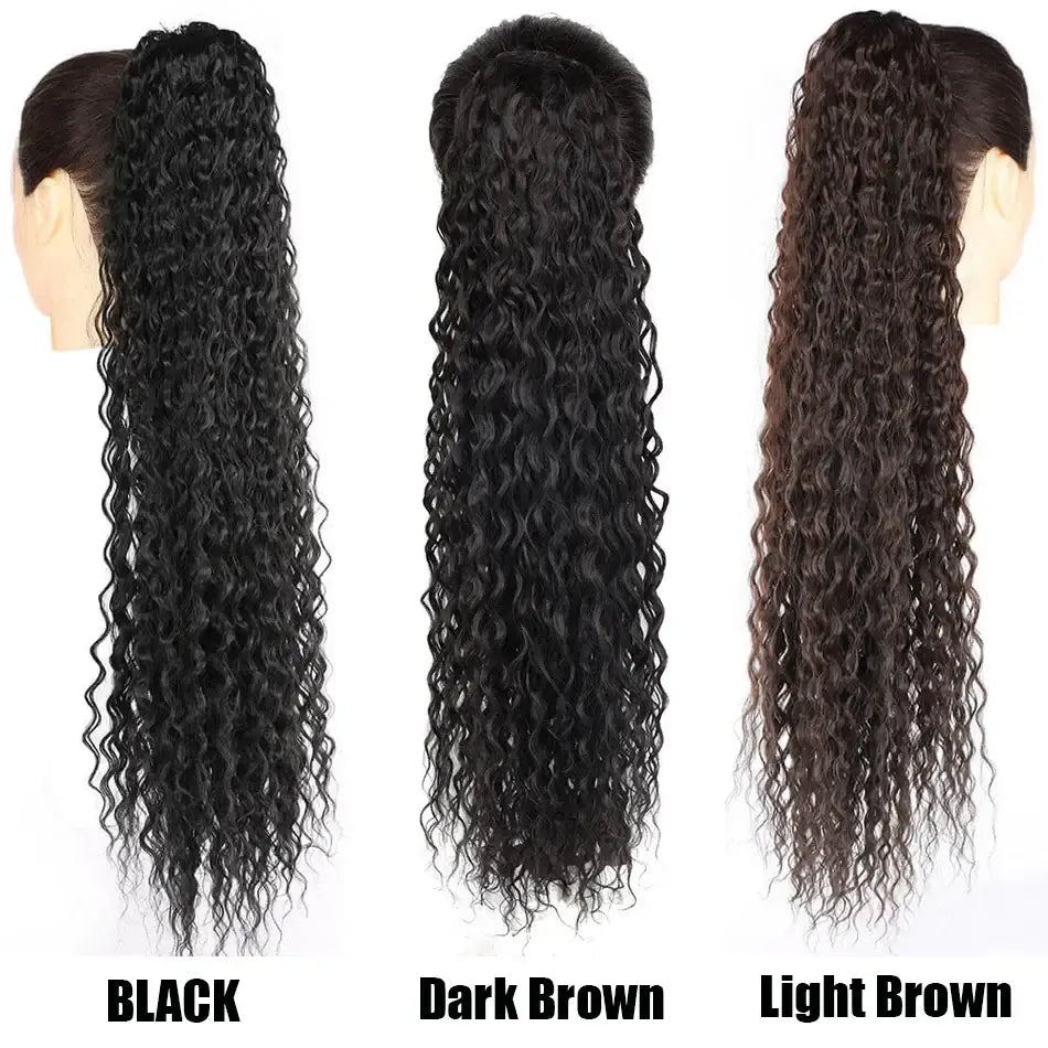 Enhance Your Beauty with Curly Ponytail Extensions and Accessories