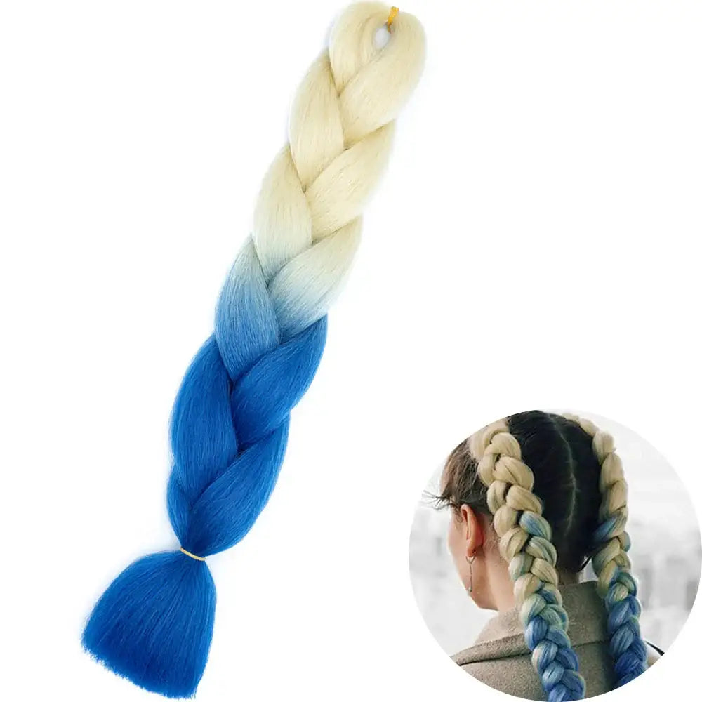 Enhance Your Beauty with Hair Extensions and Kanekalon Braids - ZITONG-B49 / 24inches