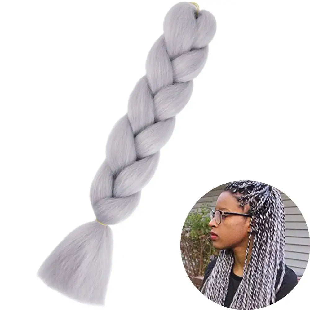 Enhance Your Beauty with Hair Extensions and Kanekalon Braids - ZITONG-A39 / 24inches