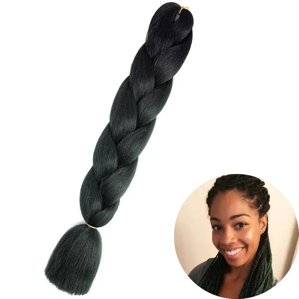 Enhance Your Beauty with Hair Extensions and Kanekalon Braids - ZITONG-B14 / 24inches