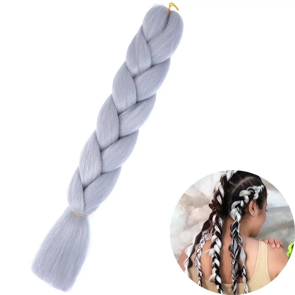 Enhance Your Beauty with Hair Extensions and Kanekalon Braids - ZITONG-A40 / 24inches