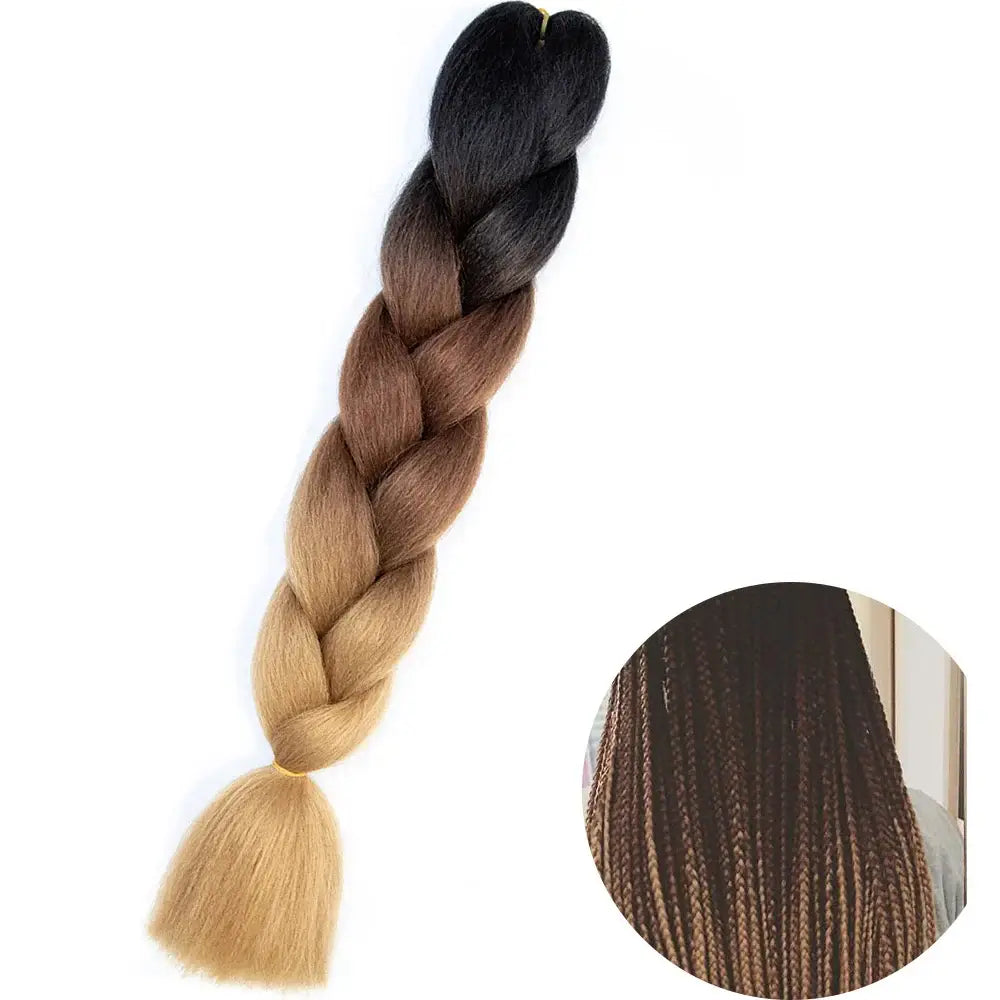 Enhance Your Beauty with Hair Extensions and Kanekalon Braids - ZITONG-C14 / 24inches