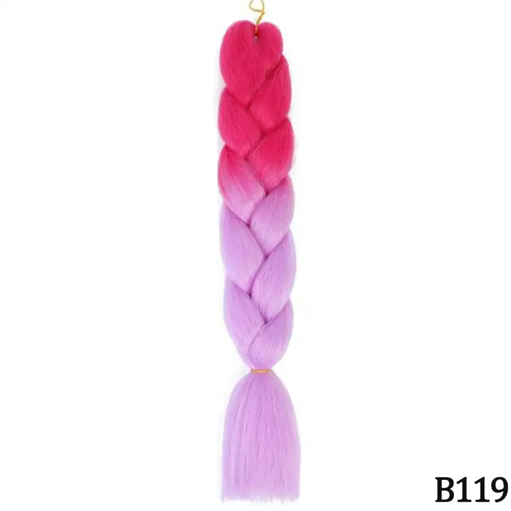 Enhance Your Beauty with Hair Extensions and Kanekalon Braids - ZITONG-B119 / 24inches