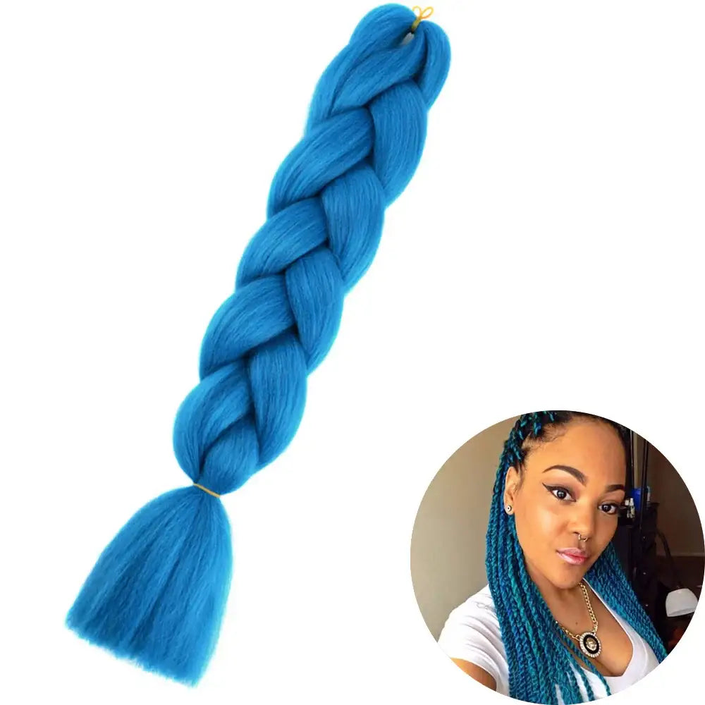 Enhance Your Beauty with Hair Extensions and Kanekalon Braids - ZITONG-A30 / 24inches