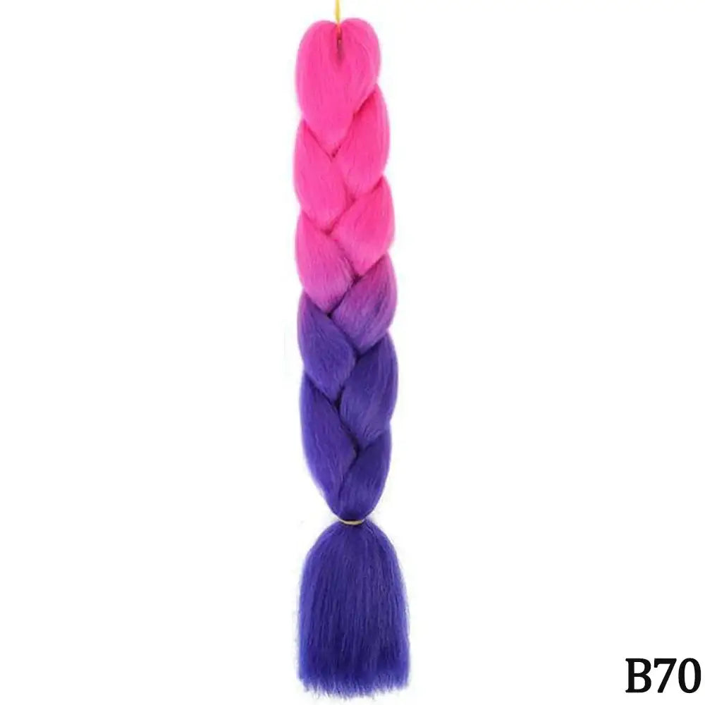 Enhance Your Beauty with Hair Extensions and Kanekalon Braids - ZITONG-B70 / 24inches