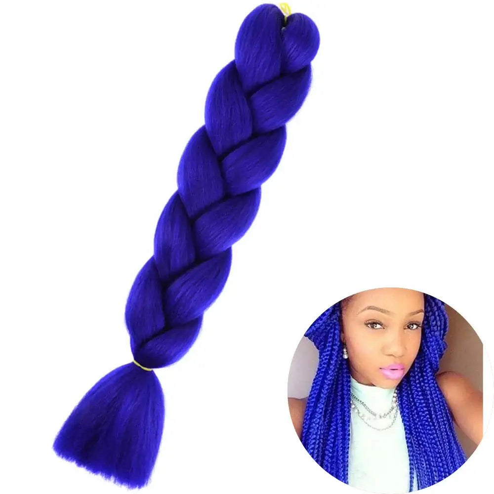 Enhance Your Beauty with Hair Extensions and Kanekalon Braids - ZITONG-A29 / 24inches