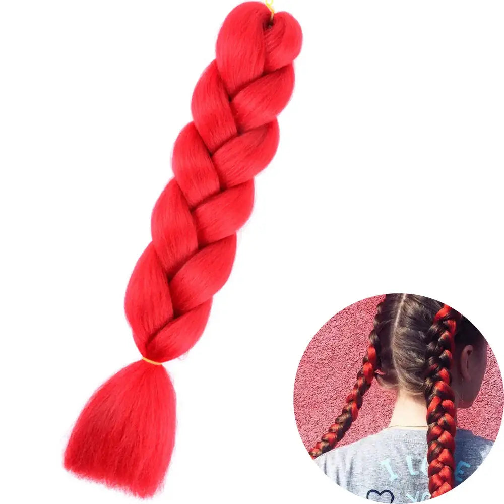 Enhance Your Beauty with Hair Extensions and Kanekalon Braids - ZITONG-A13 / 24inches