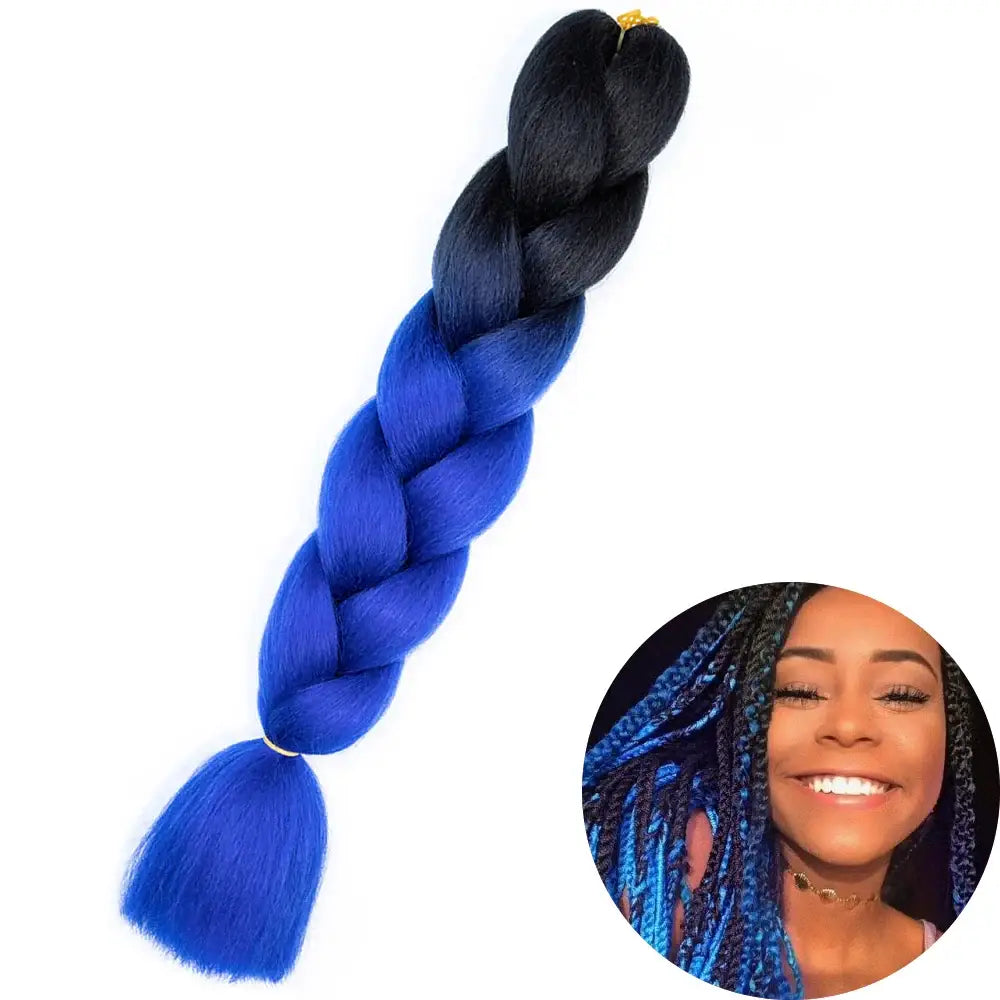 Enhance Your Beauty with Hair Extensions and Kanekalon Braids - ZITONG-B21 / 24inches