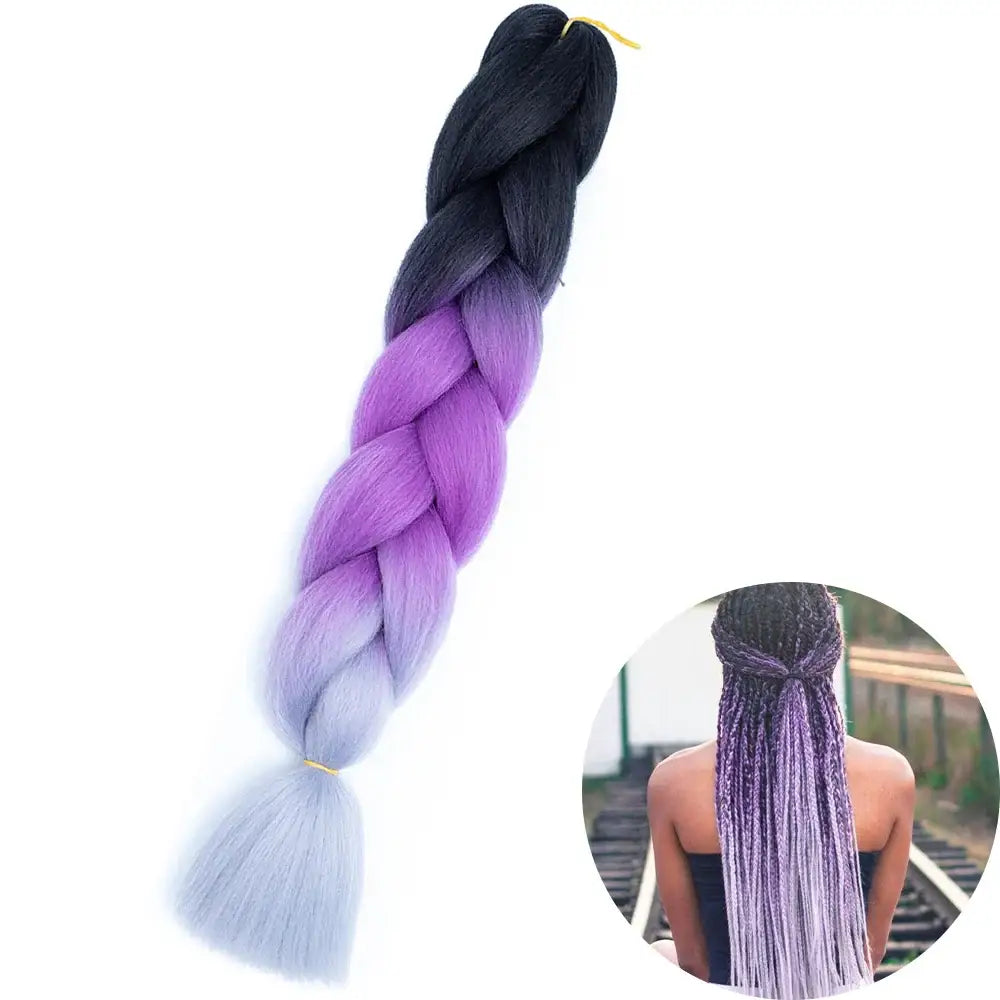 Enhance Your Beauty with Hair Extensions and Kanekalon Braids - ZITONG-C21 / 24inches