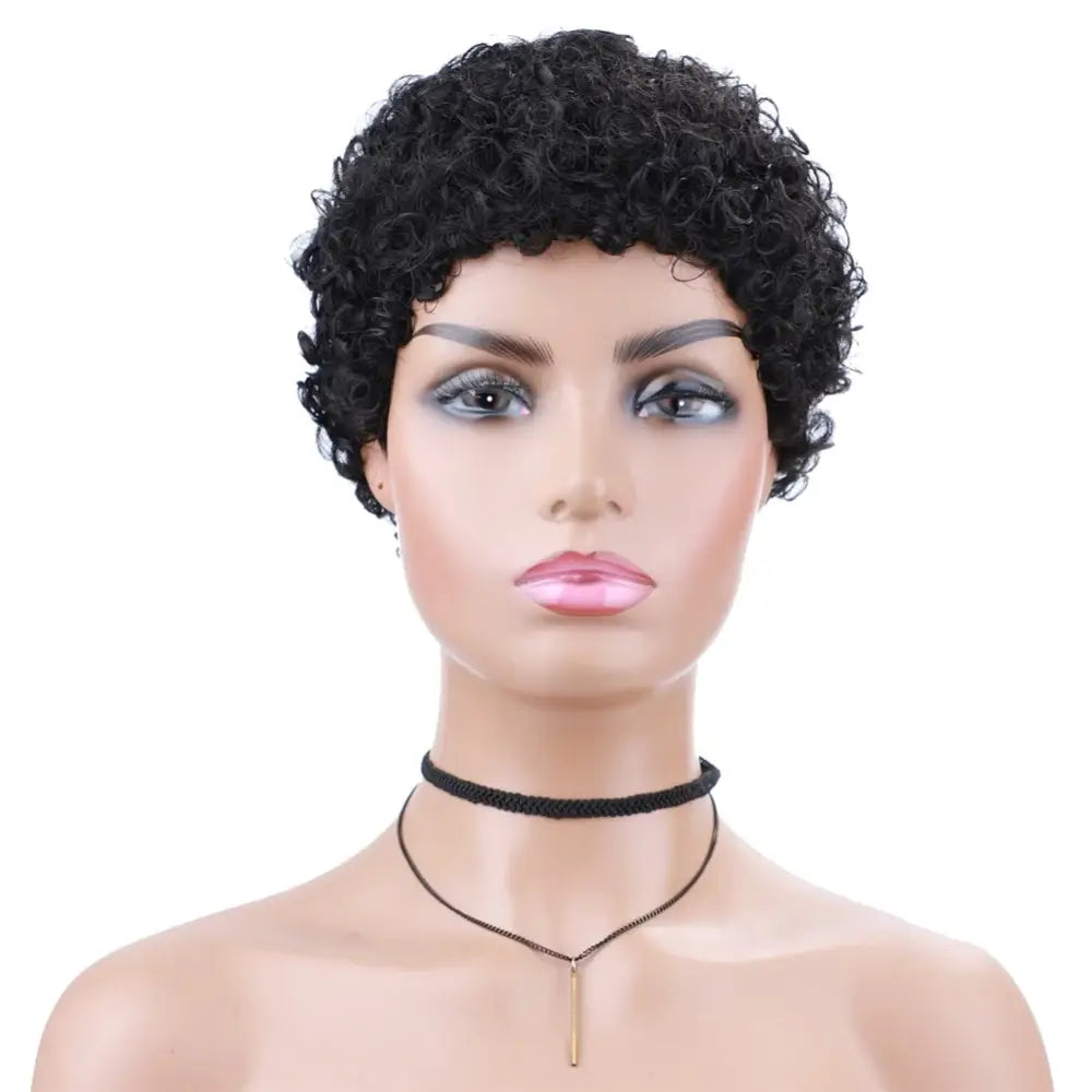 Explore Lydia Synthetic Wigs and Discover Stylish New Arrivals - #1B / 2INCHES