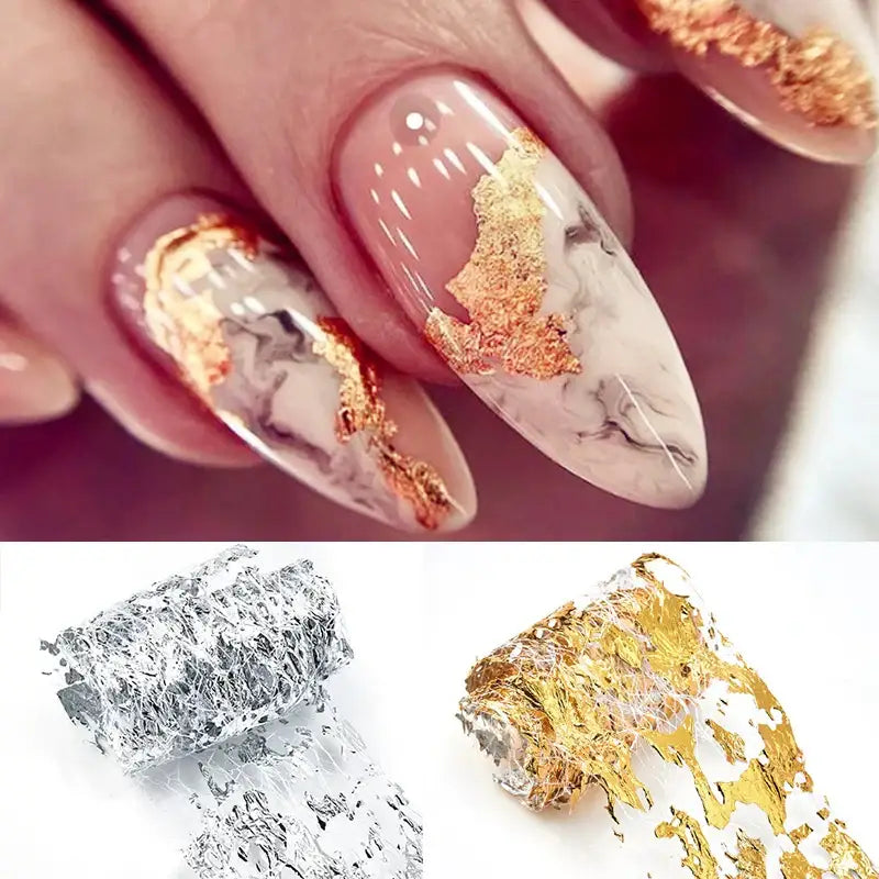 Explore Natural Beauty Solutions and Foil Nail Art at Queen Afro