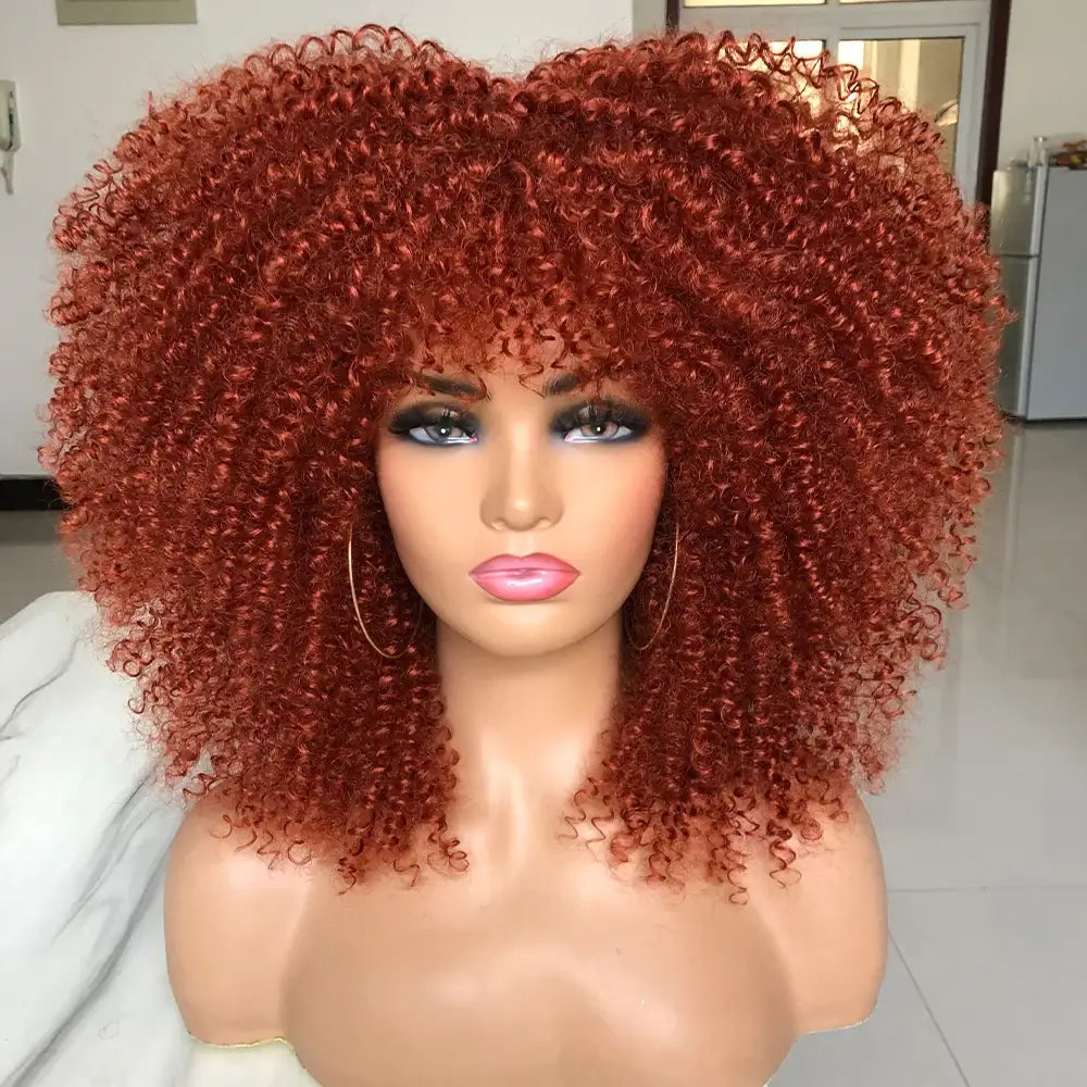 Explore New Arrivals: Curly Afro Wigs and Trendy Fashion Pieces - #350 / 16inches