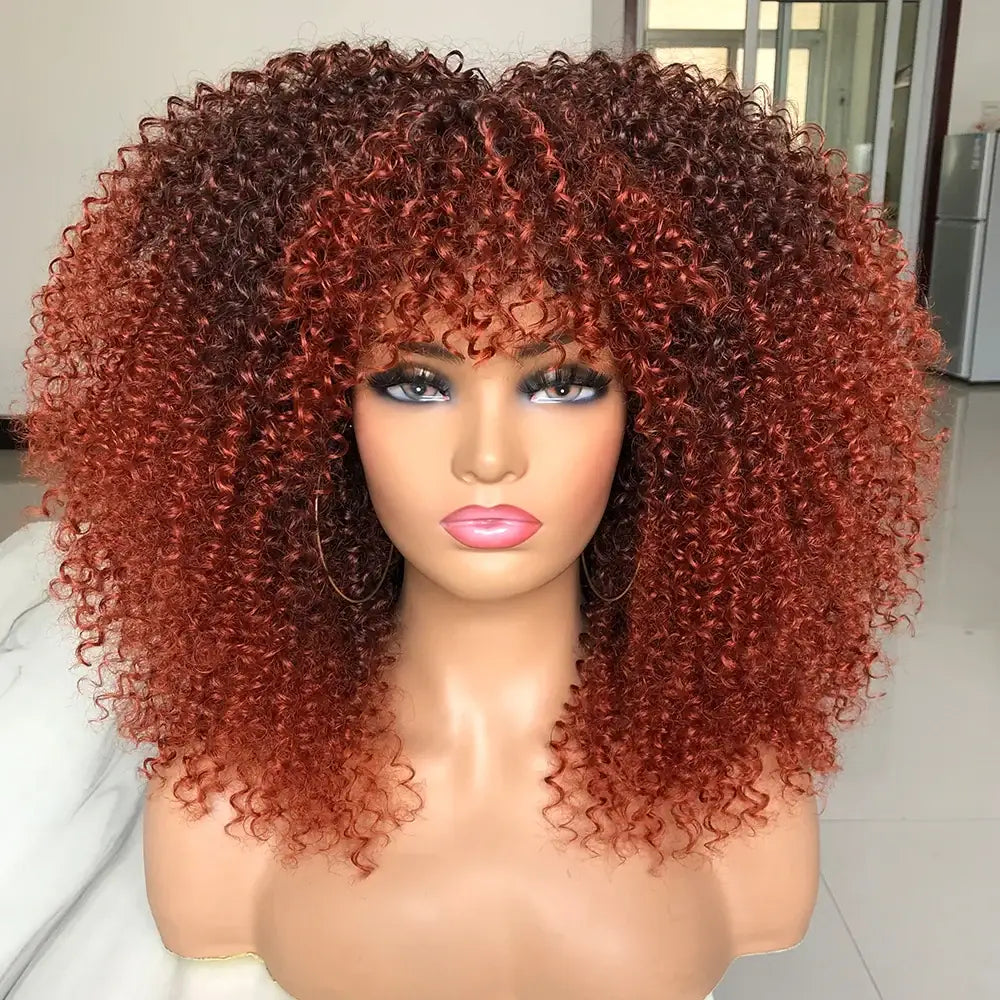 Explore New Arrivals: Curly Afro Wigs and Trendy Fashion Pieces - T1B/350 / 16inches