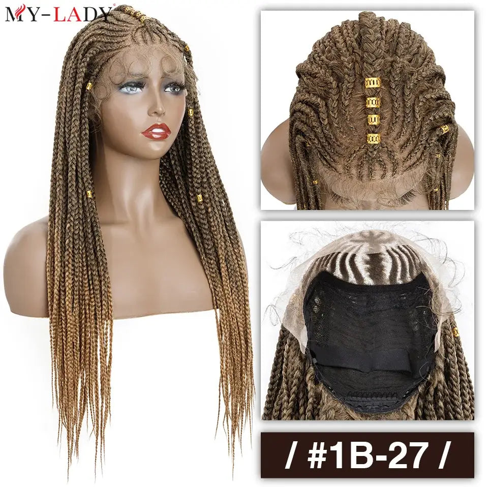 Explore New Arrivals for Box Braided and Braided Lace Wigs - 1B-27 / 26inches / Lace Front