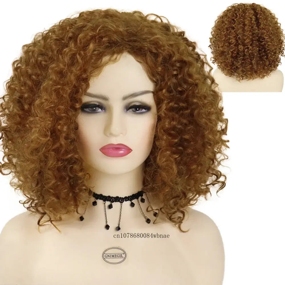 Explore New Arrivals for Brown Afro Kinky and Kinky Curly Wigs - Light Brown