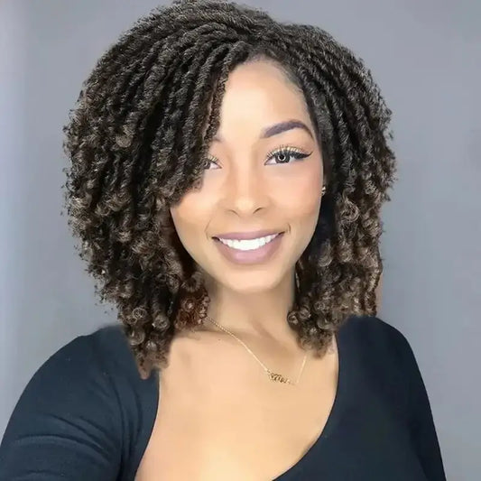 Explore New Arrivals for Inch Dreadlock Twist Wigs and Styles - Ombre Light Brown / 15 inch