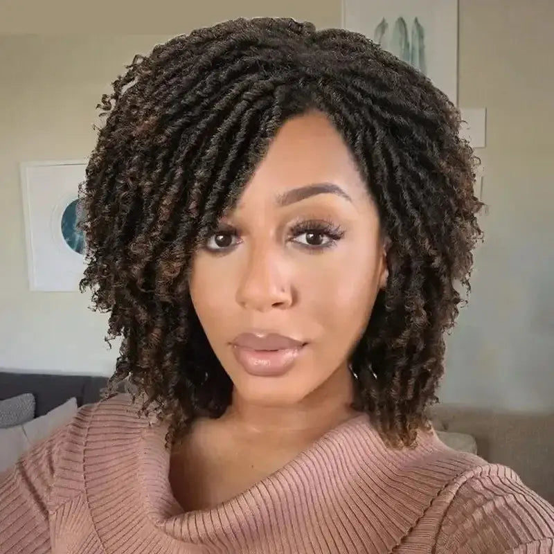 Explore New Arrivals for Inch Dreadlock Twist Wigs and Styles - Ombre Brown / 15 inch