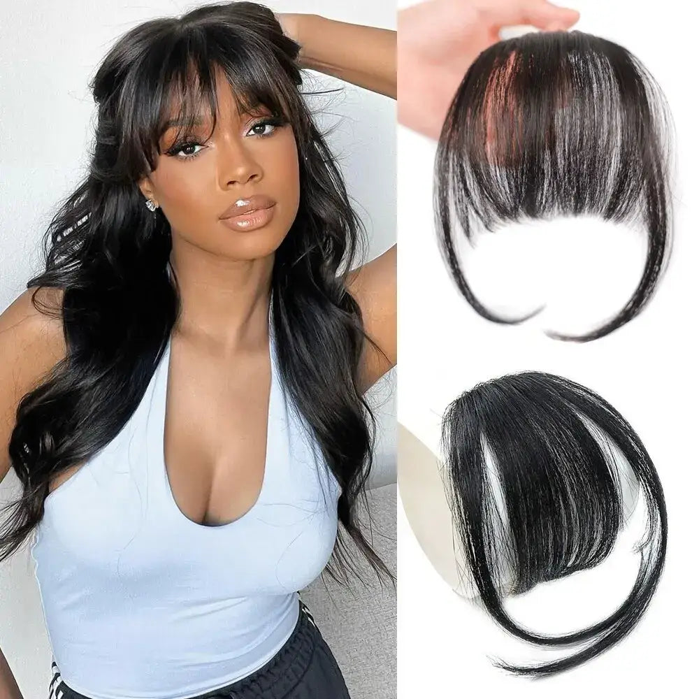 Explore New Arrivals of Brown Synthetic Clip-In Bangs at Queen Afro