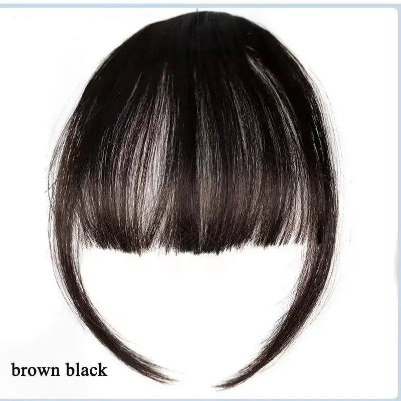 Explore New Arrivals of Brown Synthetic Clip-In Bangs at Queen Afro