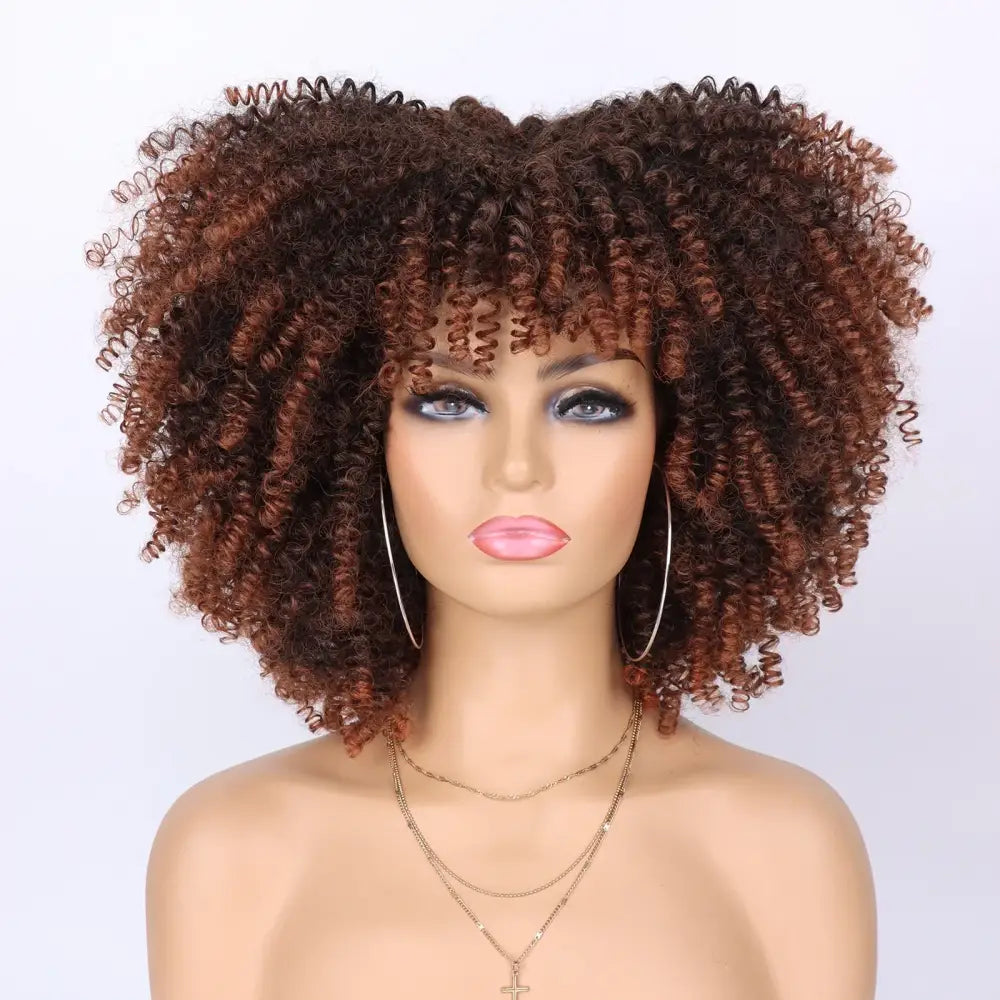 Explore New Arrivals: Tereshar Synthetic Short Curly Wigs and More - 1BT350 / 12INCHES