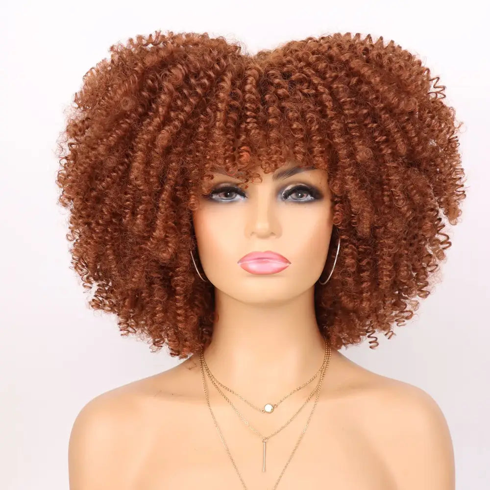 Explore New Arrivals: Tereshar Synthetic Short Curly Wigs and More - 350 / 12INCHES