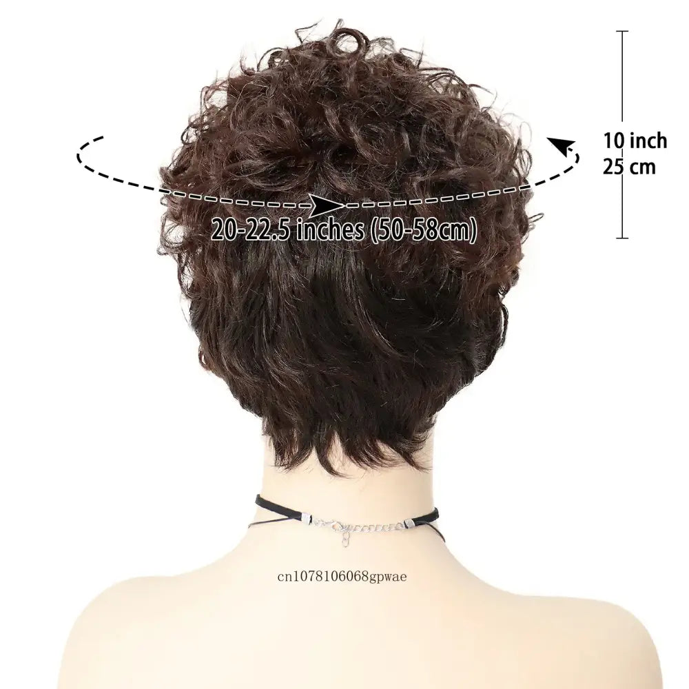 Explore New Arrivals: Trendy Short Brown Afro Curly Wigs - Mix Brown