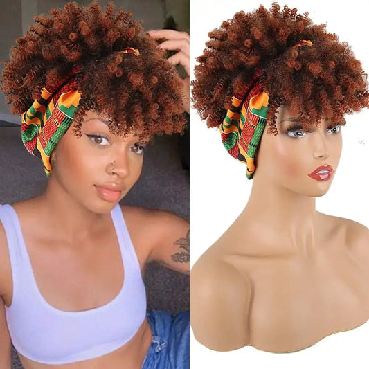 Explore New Headband Curly Wigs and Beauty Essentials Today - HY-1007-T350 / 1pc / 8inches