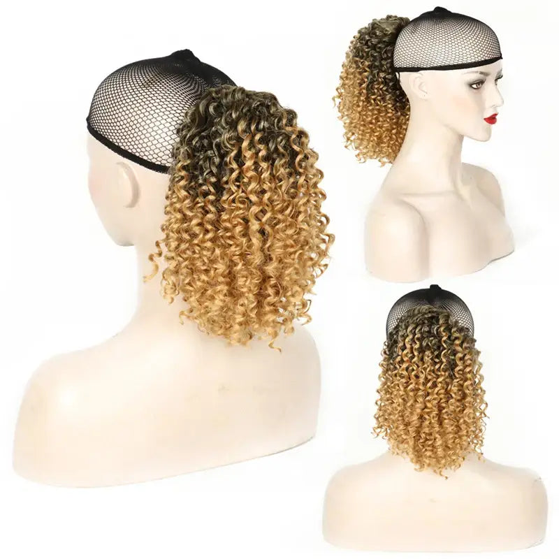 Explore Our Curly Afro Drawstring and Hair Accessories Collection - Q14-1BT27