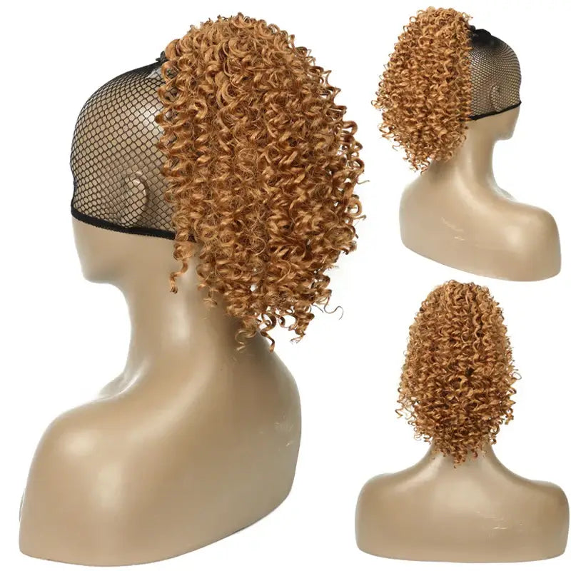 Explore Our Curly Afro Drawstring and Hair Accessories Collection - Q14-30