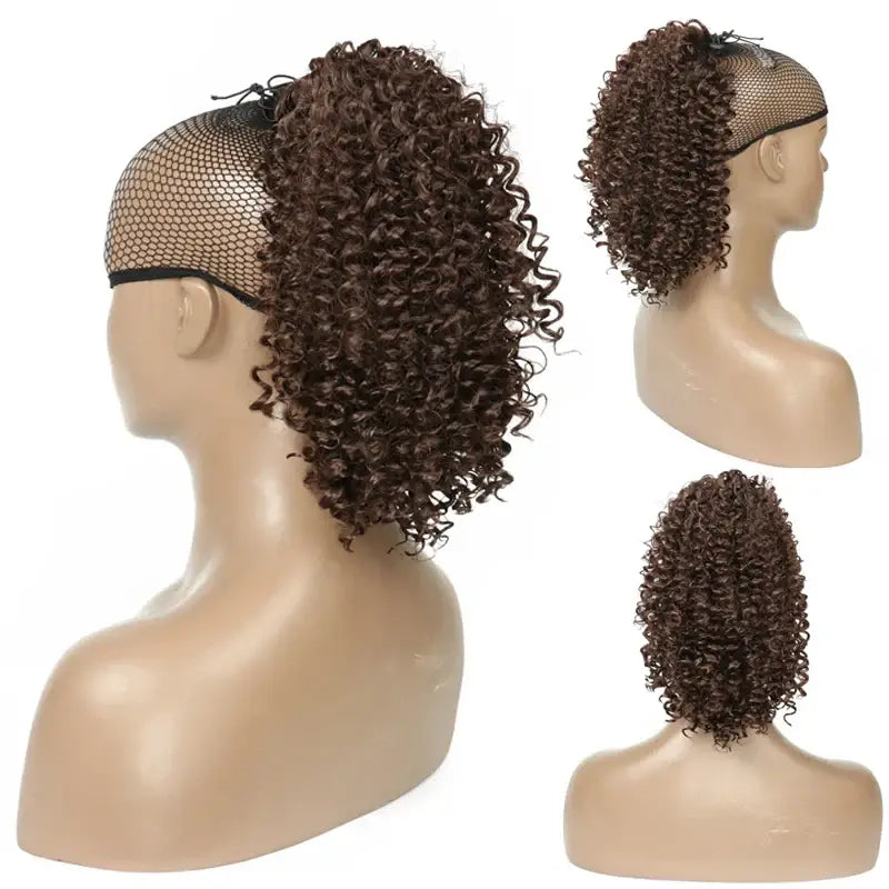 Explore Our Curly Afro Drawstring and Hair Accessories Collection - Q14-4