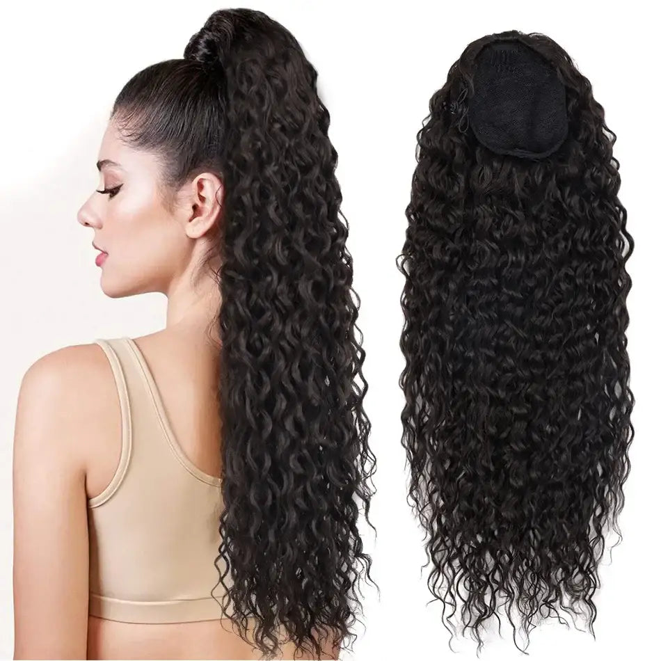 Explore Our Trendy Synthetic Ponytail Extensions for Effortless Style - CW 4 / 30inches 80cm 170g