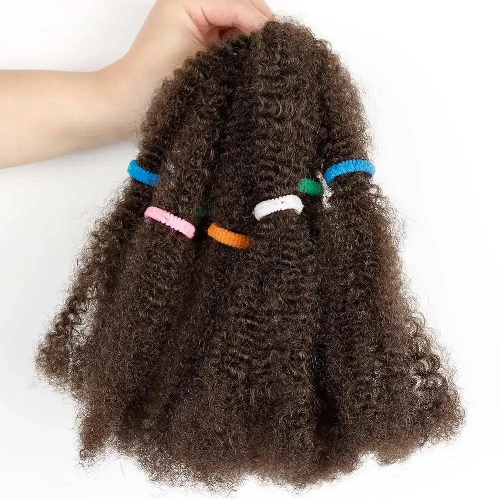 Explore Queen Afro’s Collection of Kinky Curly and Synthetic Products - #33 / 12INCHES / 9Pcs/Lot