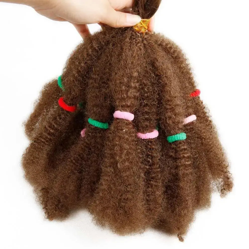 Explore Queen Afro’s Collection of Kinky Curly and Synthetic Products - #30 / 12INCHES / 1Pcs/Lot