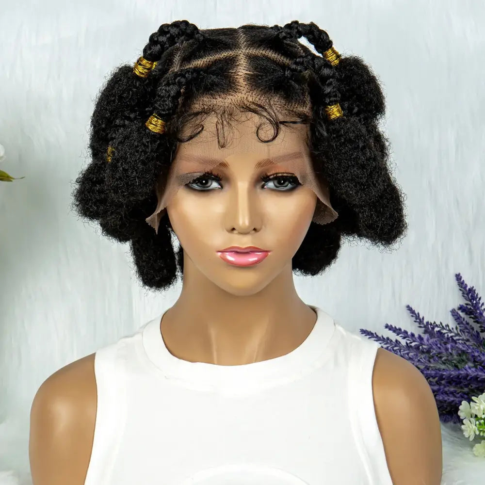 Explore Queen Afro’s Collection: Style Bantu Knot & More - 1B