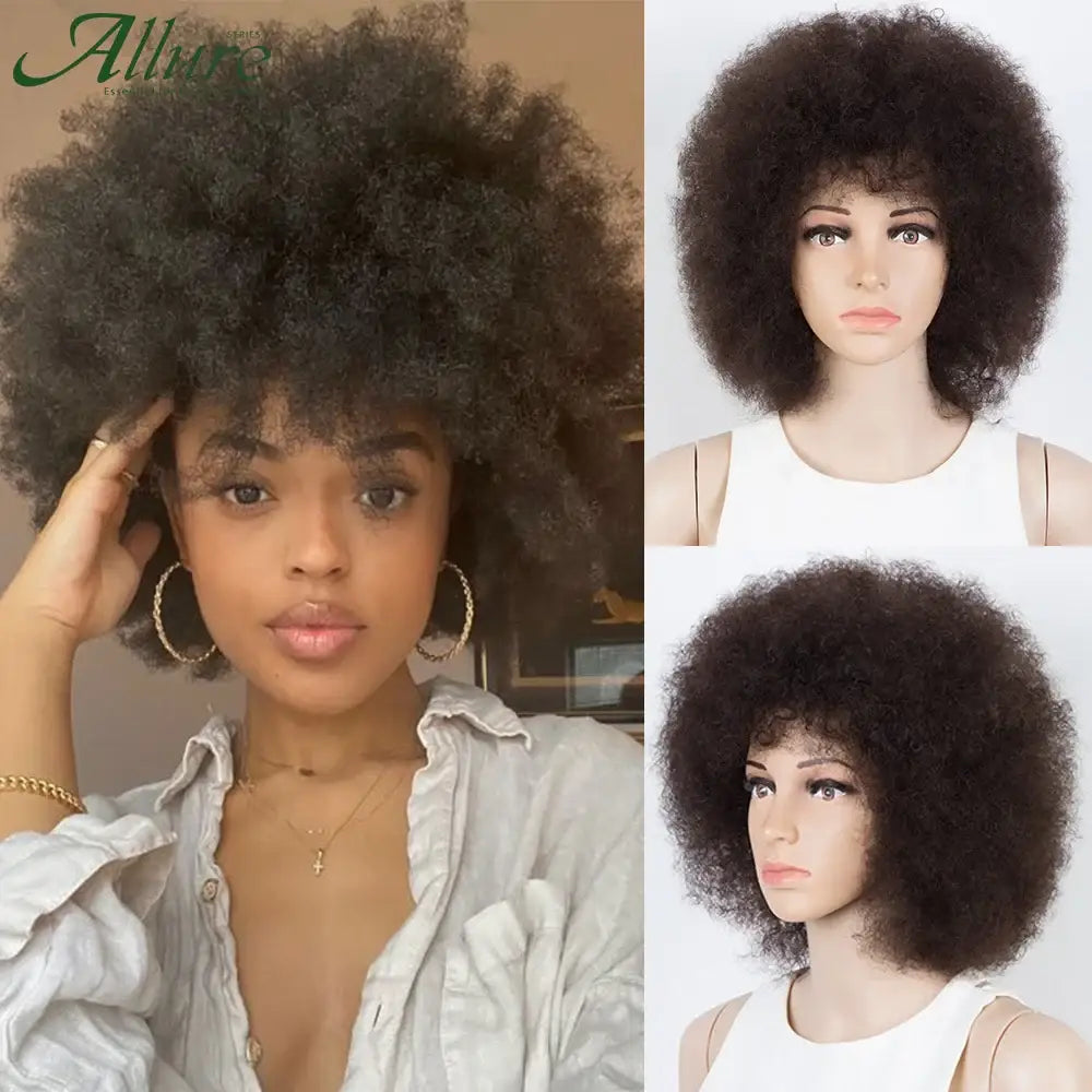 Explore Queen Afro’s Fluffy Afro Kinky Beauty Collection - 2(Natural Color) / CHINA / 12INCHES