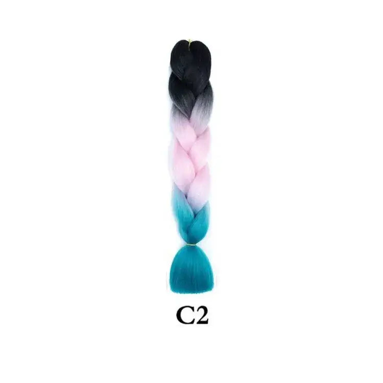 Explore Queen Afro’s Jumbo Colored Braiding Hair Collection Today - C2