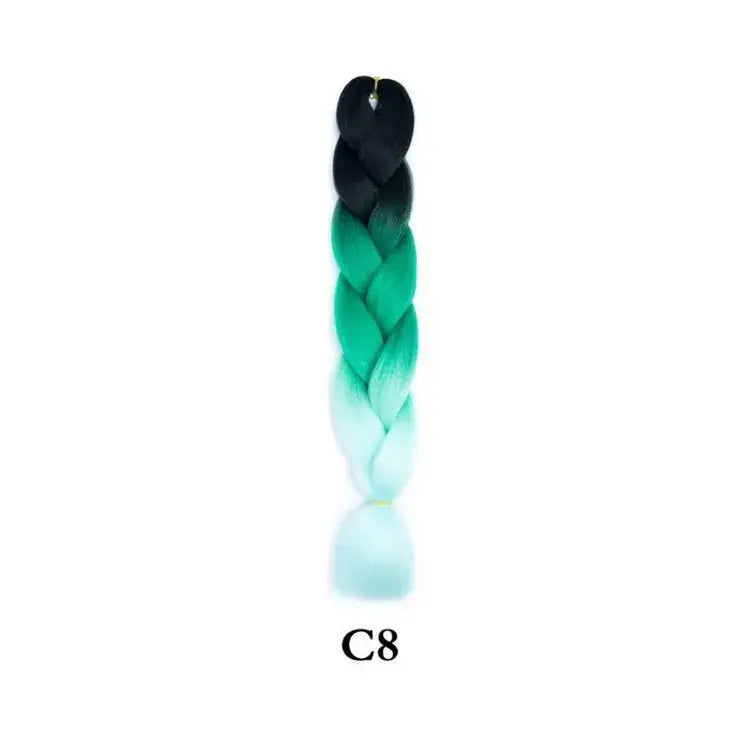 Explore Queen Afro’s Jumbo Colored Braiding Hair Collection Today - C8