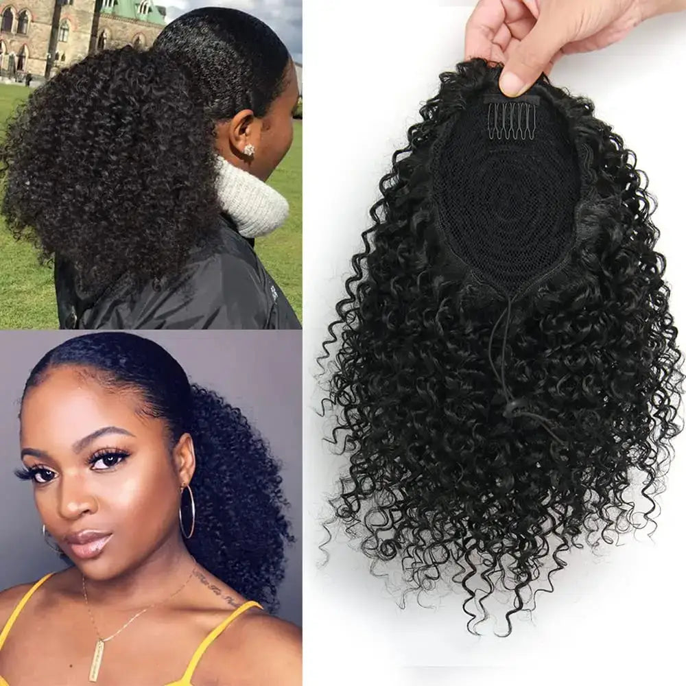 Explore Queen Afro’s Range of Kinky Curly Hair and Fashion Products - Q14-1B / 10inches