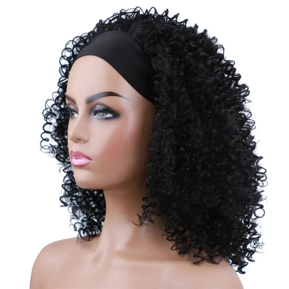 Explore Stylish Hair Accessories and Kinky Curly Headband Wigs