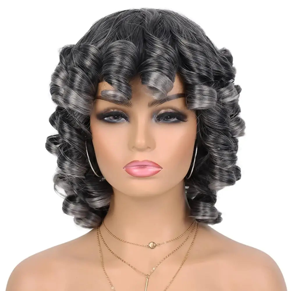 Explore Tereshar Afro Curly Hair Products for Your Inner Queen - 1BTgrey / 1pc / 12INCHES