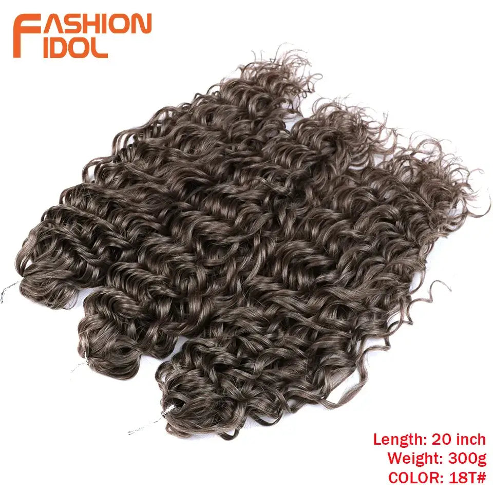 Explore Trendy Hair and Beauty Products Including Wave Twist Crochet Styles - 18T / CN / 20inches-24inches