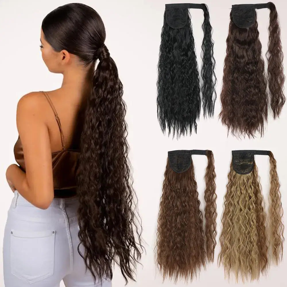 Explore Trendy Long Corn Wavy Styles at Queen Afro