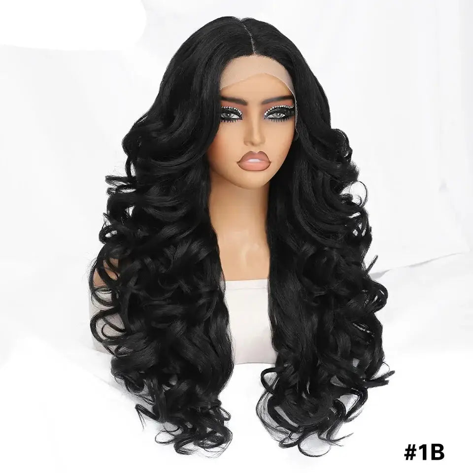 Explore Trendy New Arrivals: Inch Synthetic Lace and More - #1B / 24inches / Lace Front | 180%