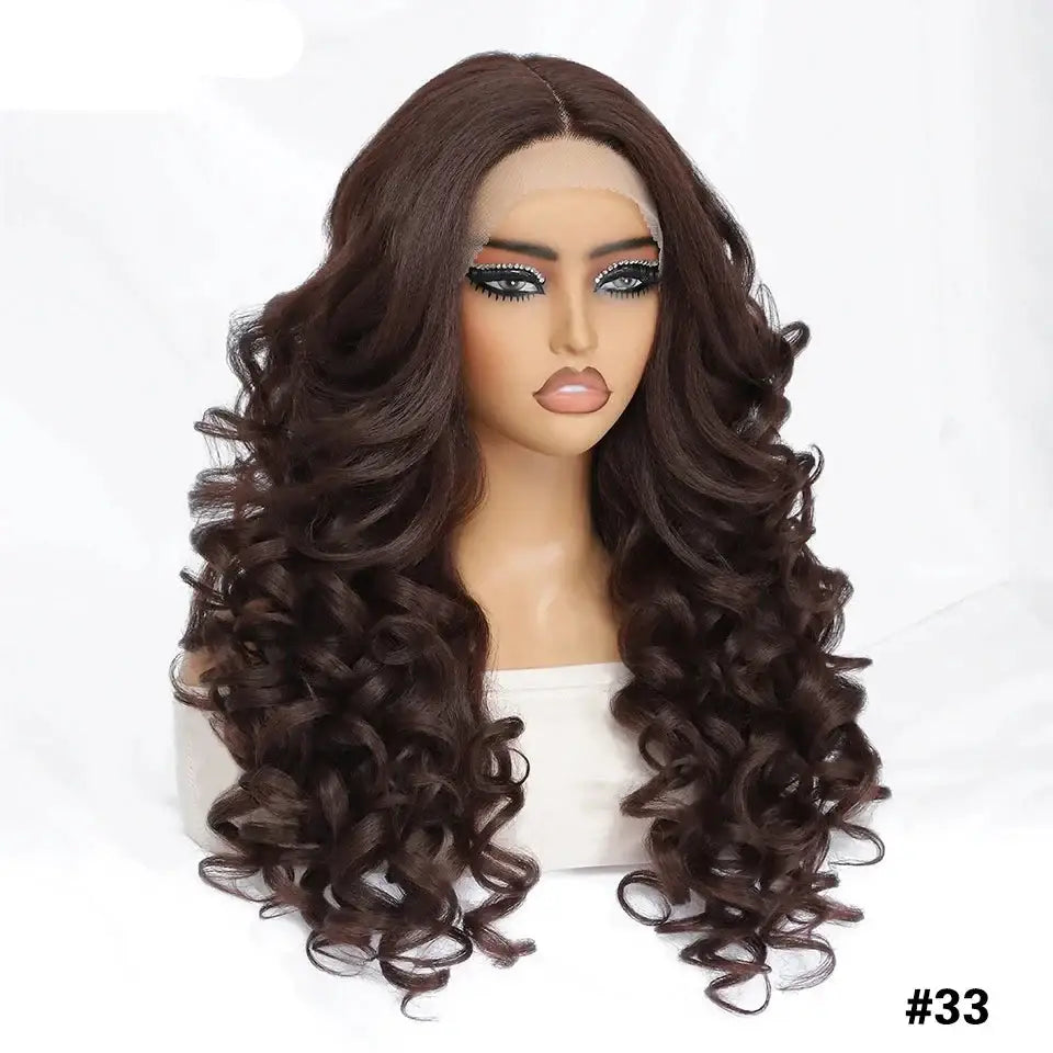 Explore Trendy New Arrivals: Inch Synthetic Lace and More - #33 / 24inches / Lace Front | 180%