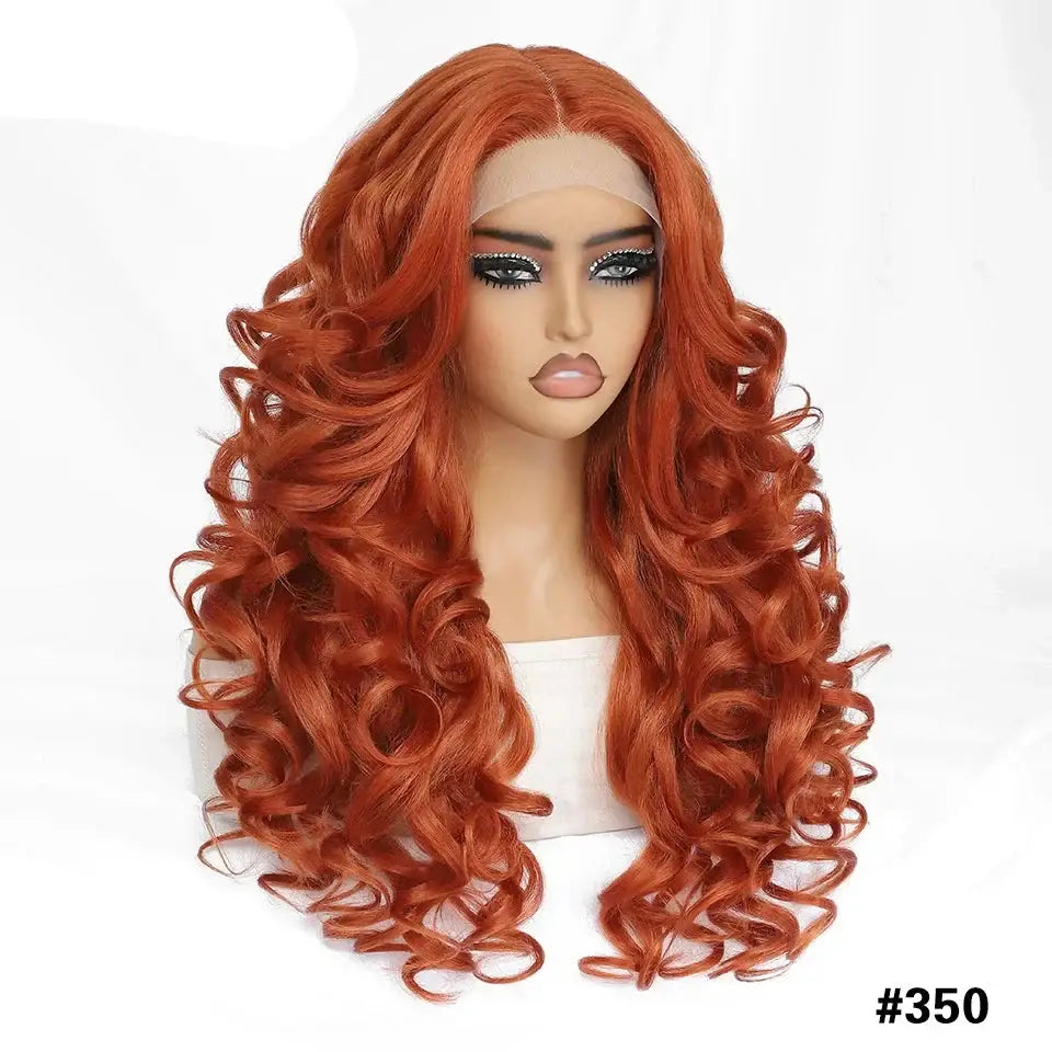 Explore Trendy New Arrivals: Inch Synthetic Lace and More - #350 / 24inches / Lace Front | 180%