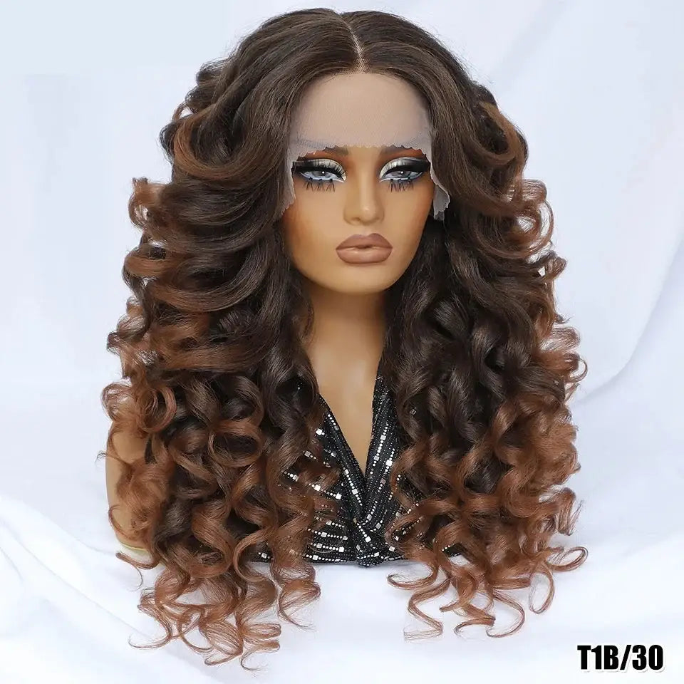 Explore Trendy New Arrivals: Inch Synthetic Lace and More - T1B-30 / 24inches / Lace Front | 180%