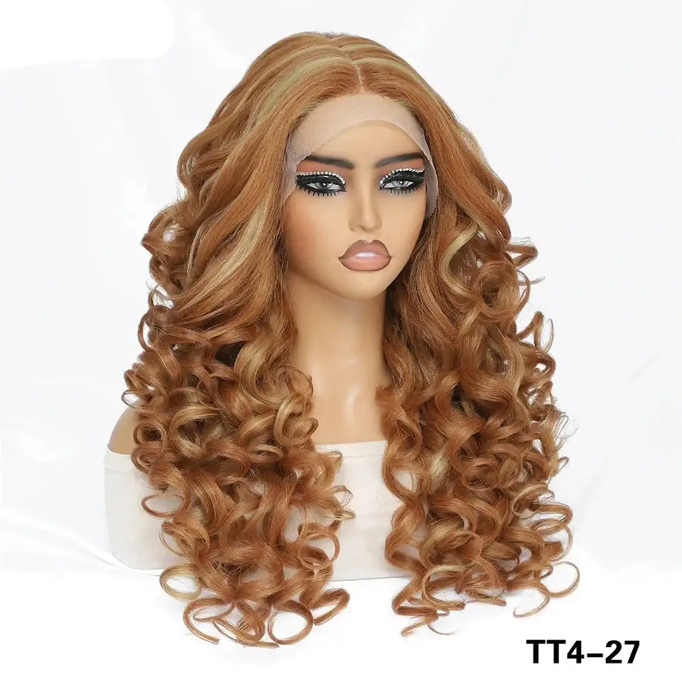 Explore Trendy New Arrivals: Inch Synthetic Lace and More - TT4-27 / 24inches / Lace Front | 180%